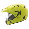 Casco Shiro cross MX-311 Tourism amarillo flúor