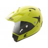 Casco Shiro cross MX-311 Tourism amarillo flúor