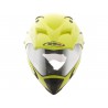 Casco Shiro cross MX-311 Tourism amarillo flúor