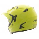 Casco Shiro cross MX-311 Tourism amarillo flúor