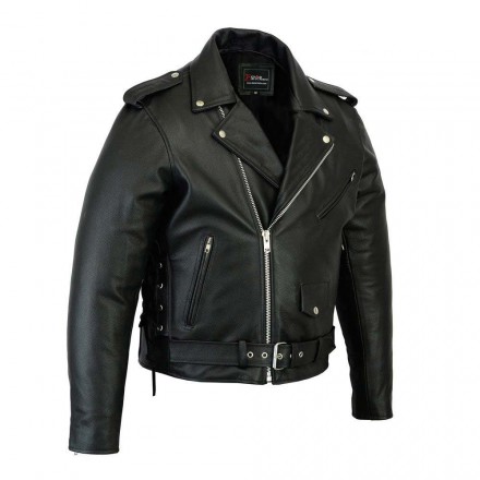 Chaqueta de cuero custom Bstar BSM-7879 