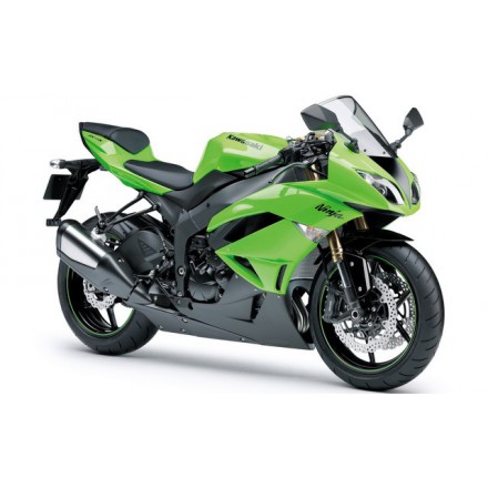 Pelacrash Kawasaki Ninja ZX6 R 09