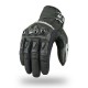 Guantes cuero verano MotardZone EXL negro