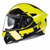 Casco integral MT KRE Rad Gloss Flúor Yellow-Anthracite