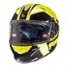 Casco integral MT KRE Rad Gloss Flúor Yellow-Anthracite