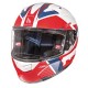 Casco integral MT KRE Rad Gloss Pearl White-Red-Blue