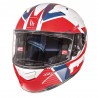 Casco integral MT KRE Rad Gloss Pearl White-Red-Blue