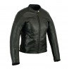 Chaqueta de cuero mujer Bstar BSM-2026 negra