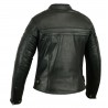 Chaqueta de cuero mujer Bstar BSM-2026 negra