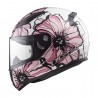 Casco integral LS2 FF353.20 Rapid Poppies White Pink