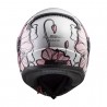 Casco integral LS2 FF353.20 Rapid Poppies White Pink