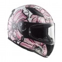 Casco integral LS2 FF353.20 Rapid Poppies White Pink