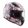Casco integral LS2 FF353.20 Rapid Poppies White Pink