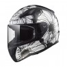 Casco integral LS2 FF353.20 Rapid Poppies Black White