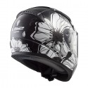 Casco integral LS2 FF353.20 Rapid Poppies Black White