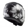 Casco integral LS2 FF353.20 Rapid Poppies Black White