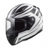Casco integral LS2 FF353.21 Rapid Carborace White Black