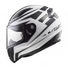 Casco integral LS2 FF353.21 Rapid Carborace White Black