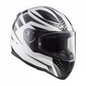 Casco integral LS2 FF353.21 Rapid Carborace White Black