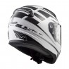 Casco integral LS2 FF353.21 Rapid Carborace White Black