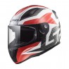 Casco integral LS2 FF353.22 Rapid Grid White Red