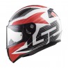 Casco integral LS2 FF353.22 Rapid Grid White Red