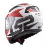 Casco integral LS2 FF353.22 Rapid Grid White Red