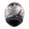 Casco integral LS2 FF353.22 Rapid Grid White Red