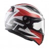 Casco integral LS2 FF353.22 Rapid Grid White Red