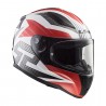 Casco integral LS2 FF353.22 Rapid Grid White Red