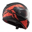 Casco integral LS2 FF353.22 Rapid Deadbolt Matt Black Orange