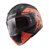 Casco integral LS2 FF353.22 Rapid Deadbolt Matt Black Orange