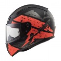 Casco integral LS2 FF353.22 Rapid Deadbolt Matt Black Orange