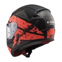 Casco integral LS2 FF353.22 Rapid Deadbolt Matt Black Orange