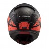 Casco integral LS2 FF353.22 Rapid Deadbolt Matt Black Orange