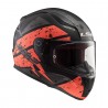 Casco integral LS2 FF353.22 Rapid Deadbolt Matt Black Orange