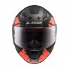 Casco integral LS2 FF353.22 Rapid Deadbolt Matt Black Orange