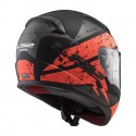 Casco integral LS2 FF353.22 Rapid Deadbolt Matt Black Orange