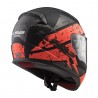 Casco integral LS2 FF353.22 Rapid Deadbolt Matt Black Orange