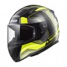 Casco integral LS2 FF353.25 Rapid Carrera Matt Black H-V Yellow