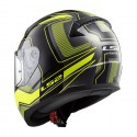 Casco integral LS2 FF353.25 Rapid Carrera Matt Black H-V Yellow