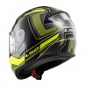 Casco integral LS2 FF353.25 Rapid Carrera Matt Black H-V Yellow