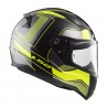 Casco integral LS2 FF353.25 Rapid Carrera Matt Black H-V Yellow