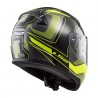 Casco integral LS2 FF353.25 Rapid Carrera Matt Black H-V Yellow