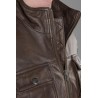 Chaqueta de cuero IXS Nick marrón