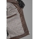 Chaqueta de cuero IXS Nick marrón