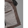 Chaqueta de cuero IXS Nick marrón
