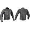 Chaqueta de cuero Goyamoto GM-163 negra