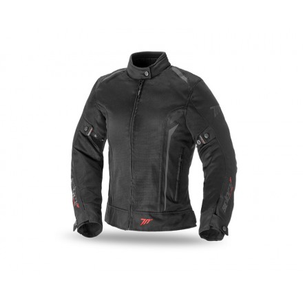 Chaqueta touring verano mujer Seventy SD-JT36 negro-gris