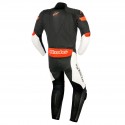 Mono 2 piezas Alpinestars Challenger V2 rojo flúor